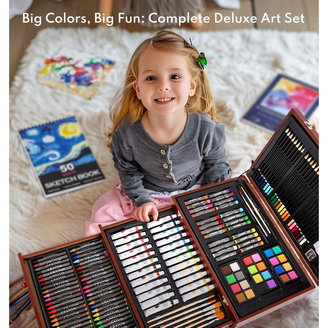 194 Piece Delux Art Set