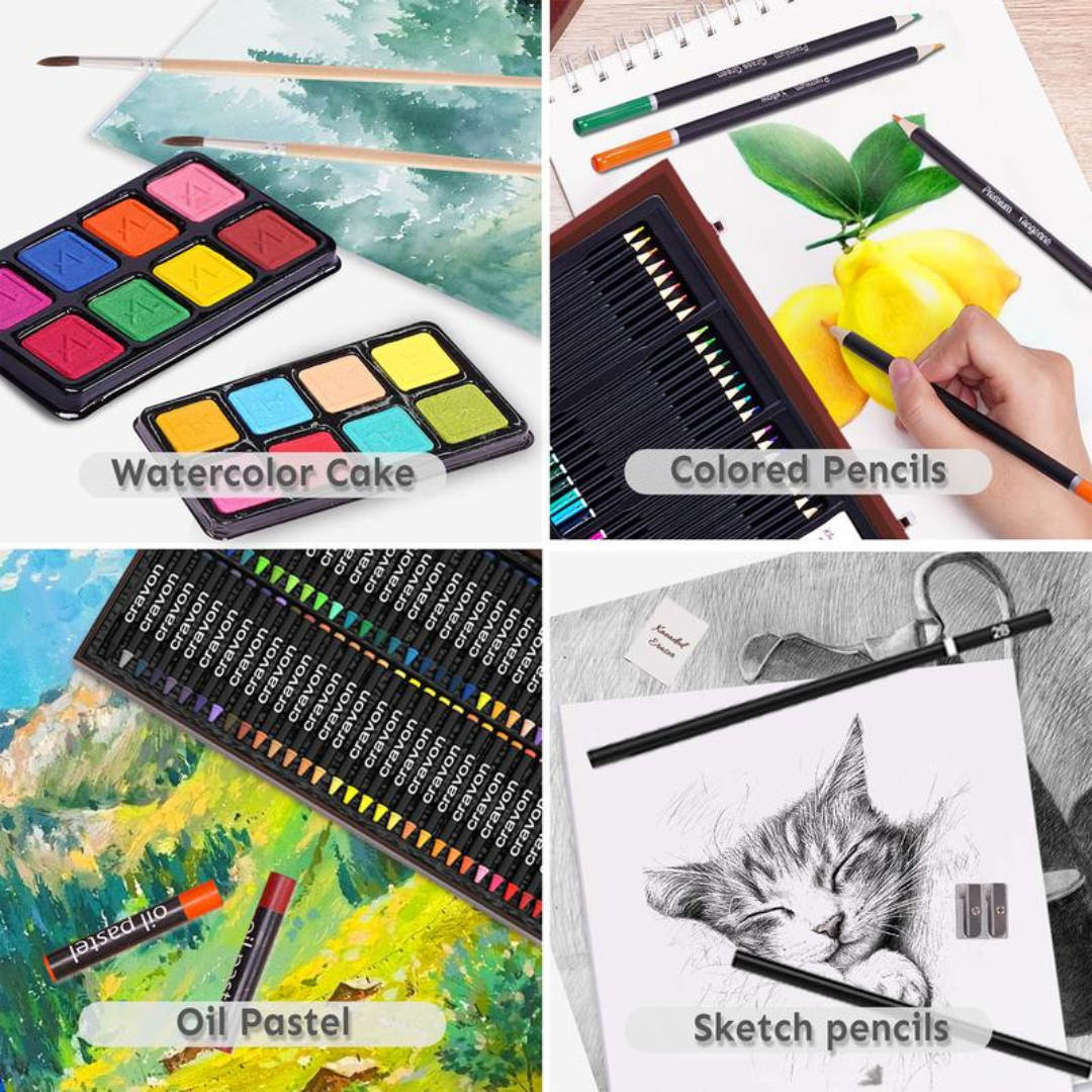 194 Piece Delux Art Set